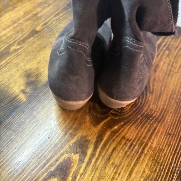 Sam Edelman Gray Boots Size 8 - Picture 7 of 11